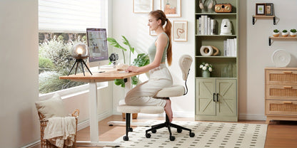Meditation Chair with Cross-Legged Seat and Adjustable Height detail image - detail view 19