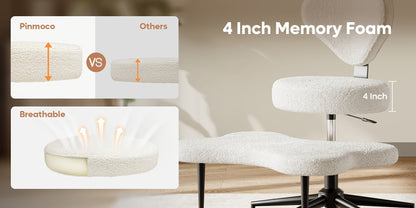 Meditation Chair with Cross-Legged Seat and Adjustable Height detail image - detail view 21
