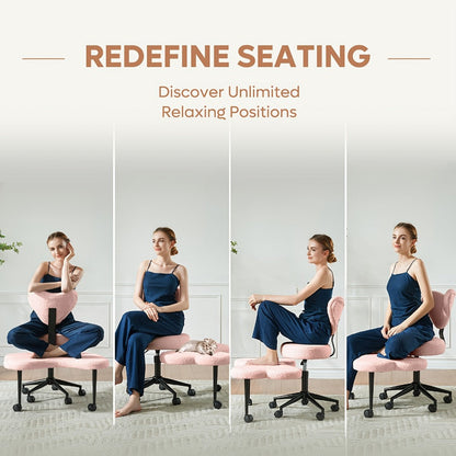 Meditation Chair with Cross-Legged Seat and Adjustable Height detail image - detail view 27