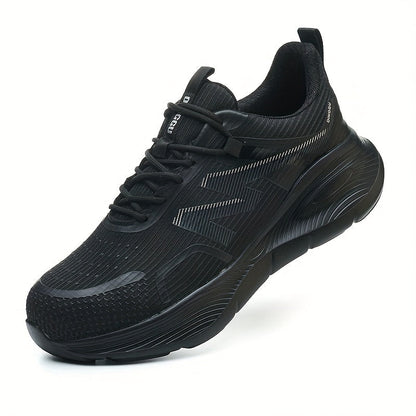 Men's Black Orange Lace Shoes - product view 3