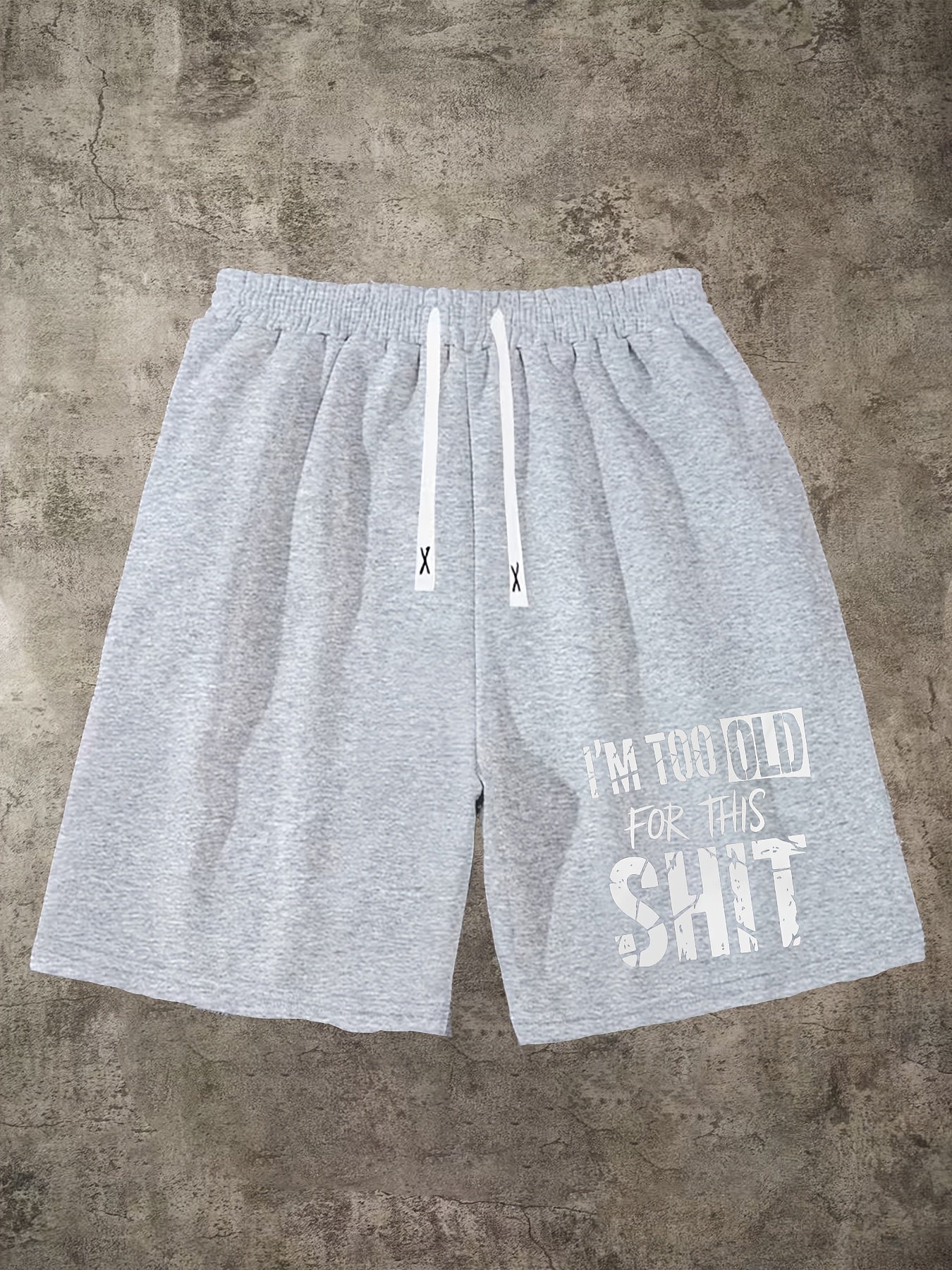Men's Athletic Shorts - Drawstring Waist