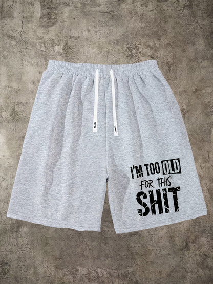 Men's Light Grey Shorts - product view 9