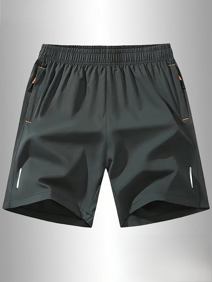 Men's Athletic Shorts - Drawstring Waist With Pockets