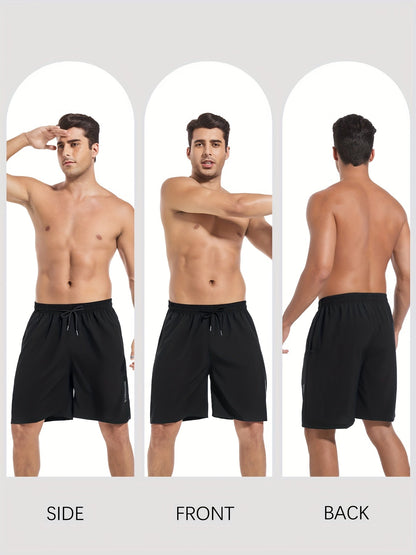Men's Athletic Shorts - Quick Dry With Pockets Modern Style 091493 detail image - detail view 9