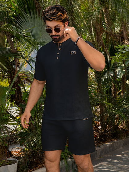 Men's White Short-Sleeve Shorts - product view 18