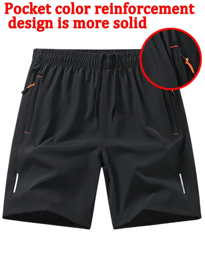 Men's Athletic Shorts - Stretch With Pockets Active Style 558437