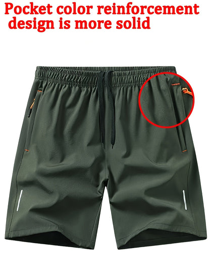 Men's Athletic Shorts - Stretch With Pockets Active Style 558437