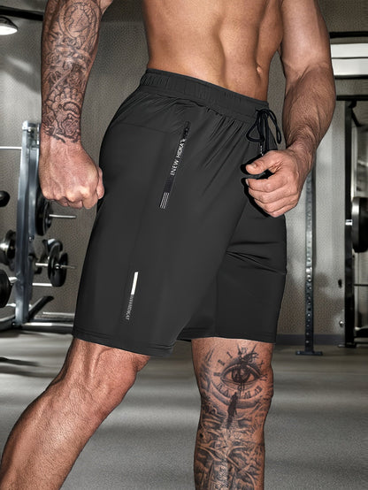 Men's Athletic Shorts - Stretch With Pockets Active Style 160933