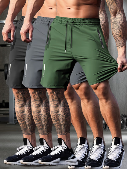 Men's Athletic Shorts - Stretch With Pockets Active Style 160933