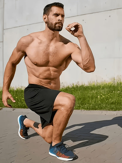 Men's Athletic Shorts - Stretch With Pockets Travel Style