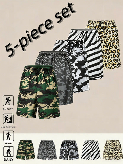 Men's Athletic Shorts - Stretch With Pockets Travel Style