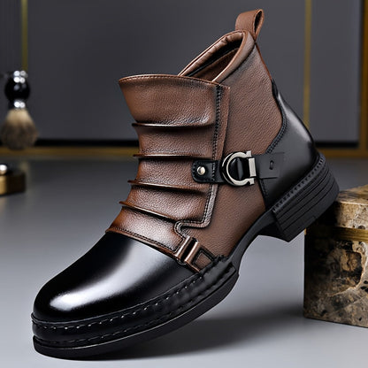 Men's Brown Oversized Shoes - product view 2