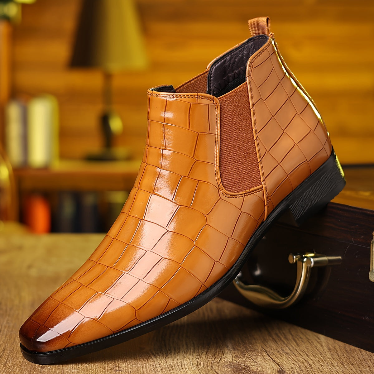 Men's Black Shoes - product view 2