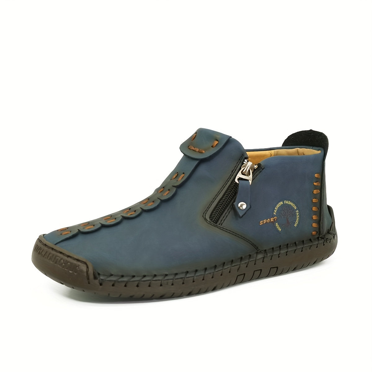 Men's Yellowish-brown Shoes - product view 4