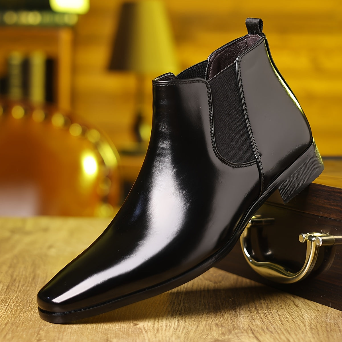 Men's Black Shoes - product view 1