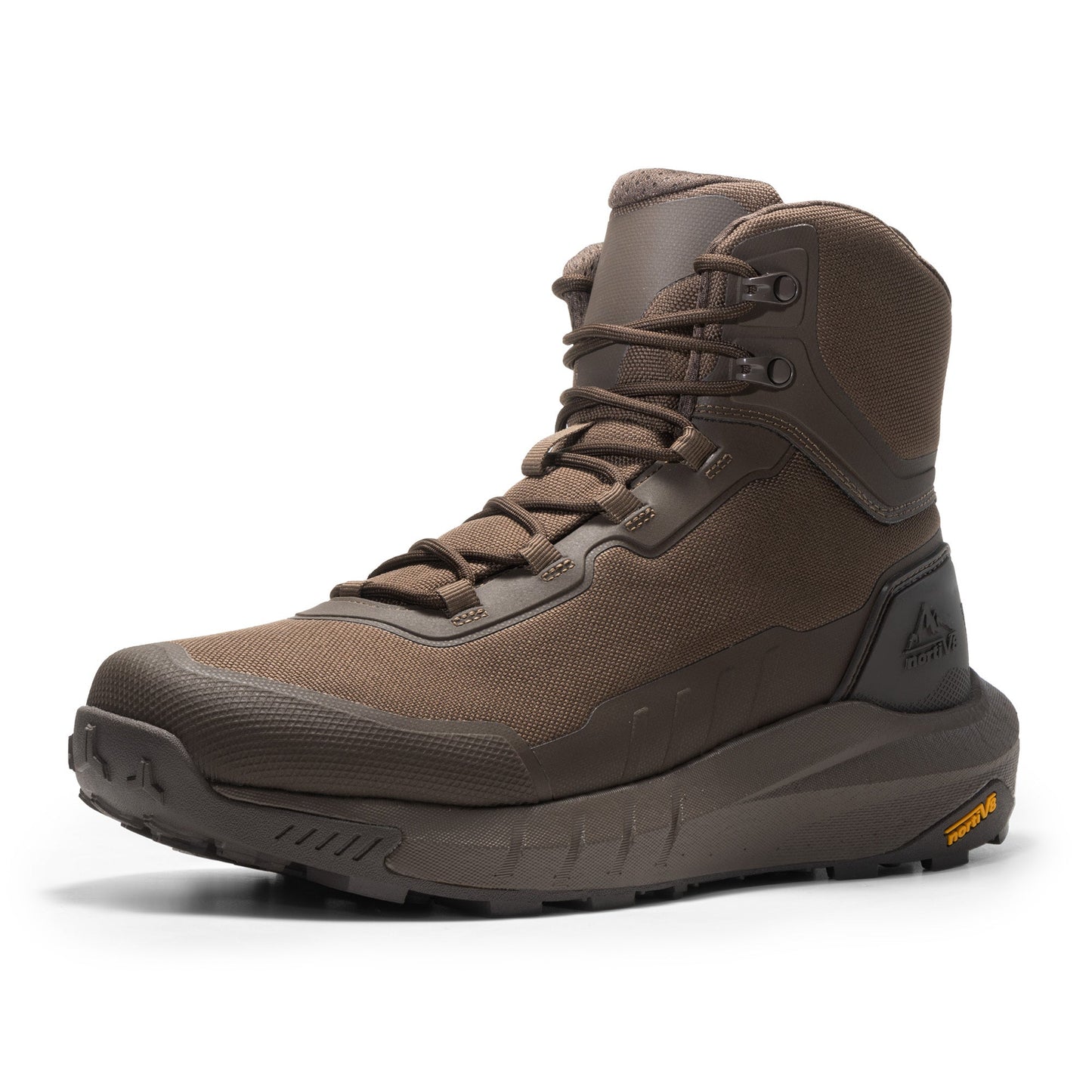 Men's Dark Brown Shoes - product view 1