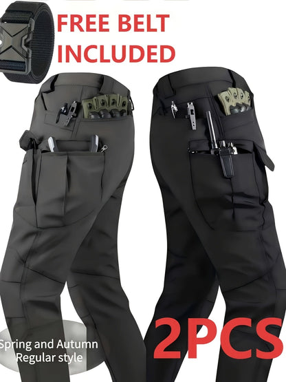 Men's Cargo Pants - Multi Pocket Everyday Style