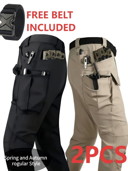 Men's Cargo Pants - Multi Pocket Everyday Style