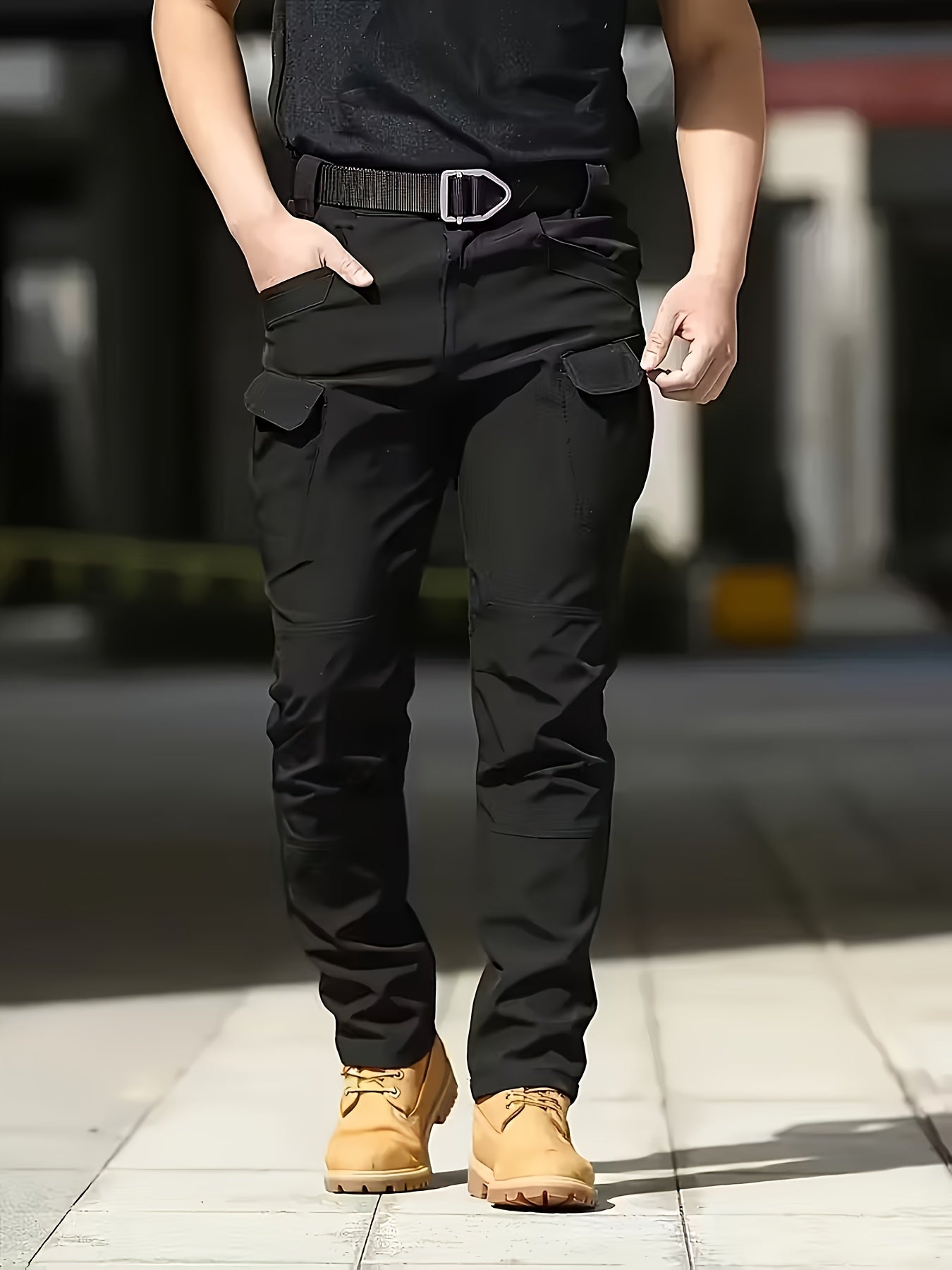 Men's Cargo Pants - Stretch With Pockets Travel Style