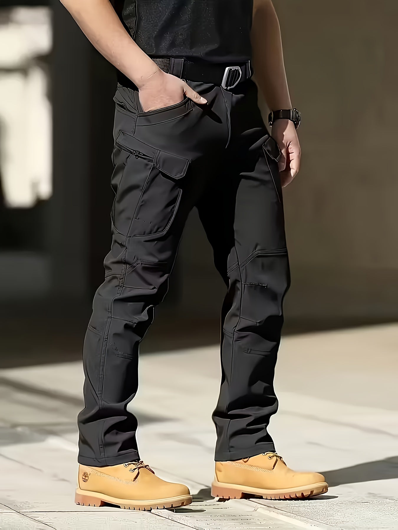 Men's Cargo Pants - Stretch With Pockets Travel Style