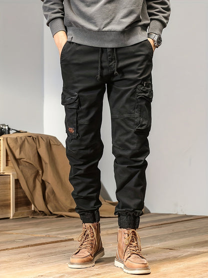 Men's Black Utility Pants - product view 12