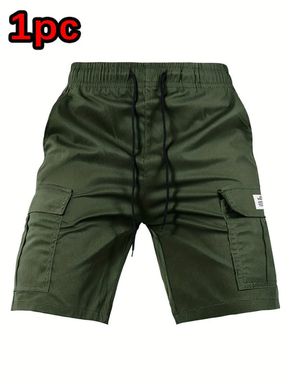 Men's Cargo Shorts - Drawstring Waist With Pockets Travel Style