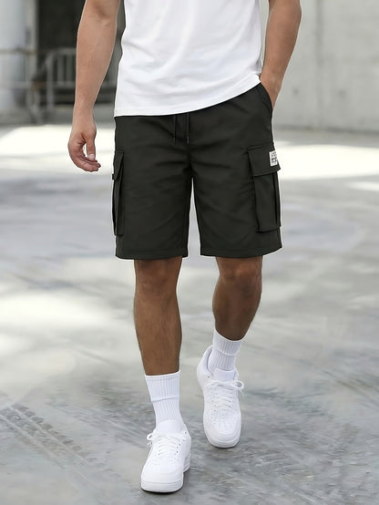 Men's Cargo Shorts - Drawstring Waist With Pockets Weekend Style