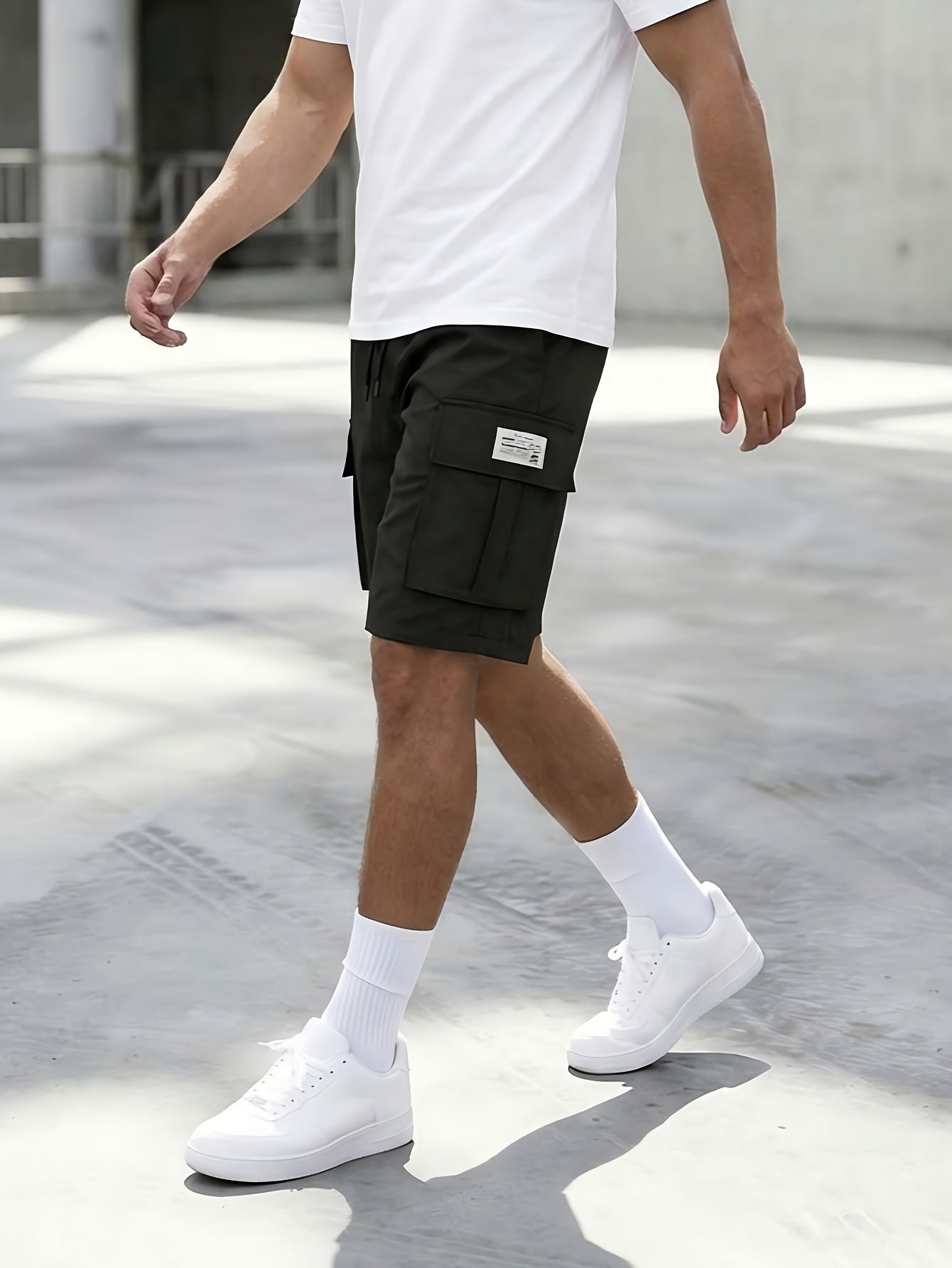 Men's Cargo Shorts - Drawstring Waist With Pockets Weekend Style