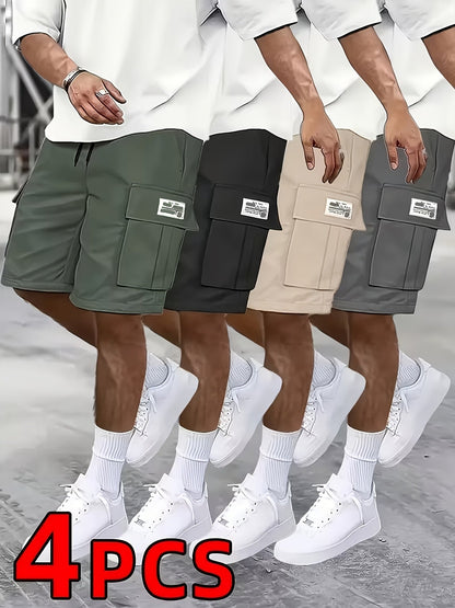 Men's Cargo Shorts - Multi Pocket Active Style 150565
