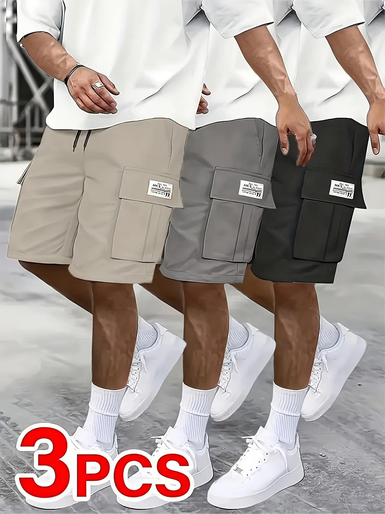 Men's Cargo Shorts - Multi Pocket Everyday Style
