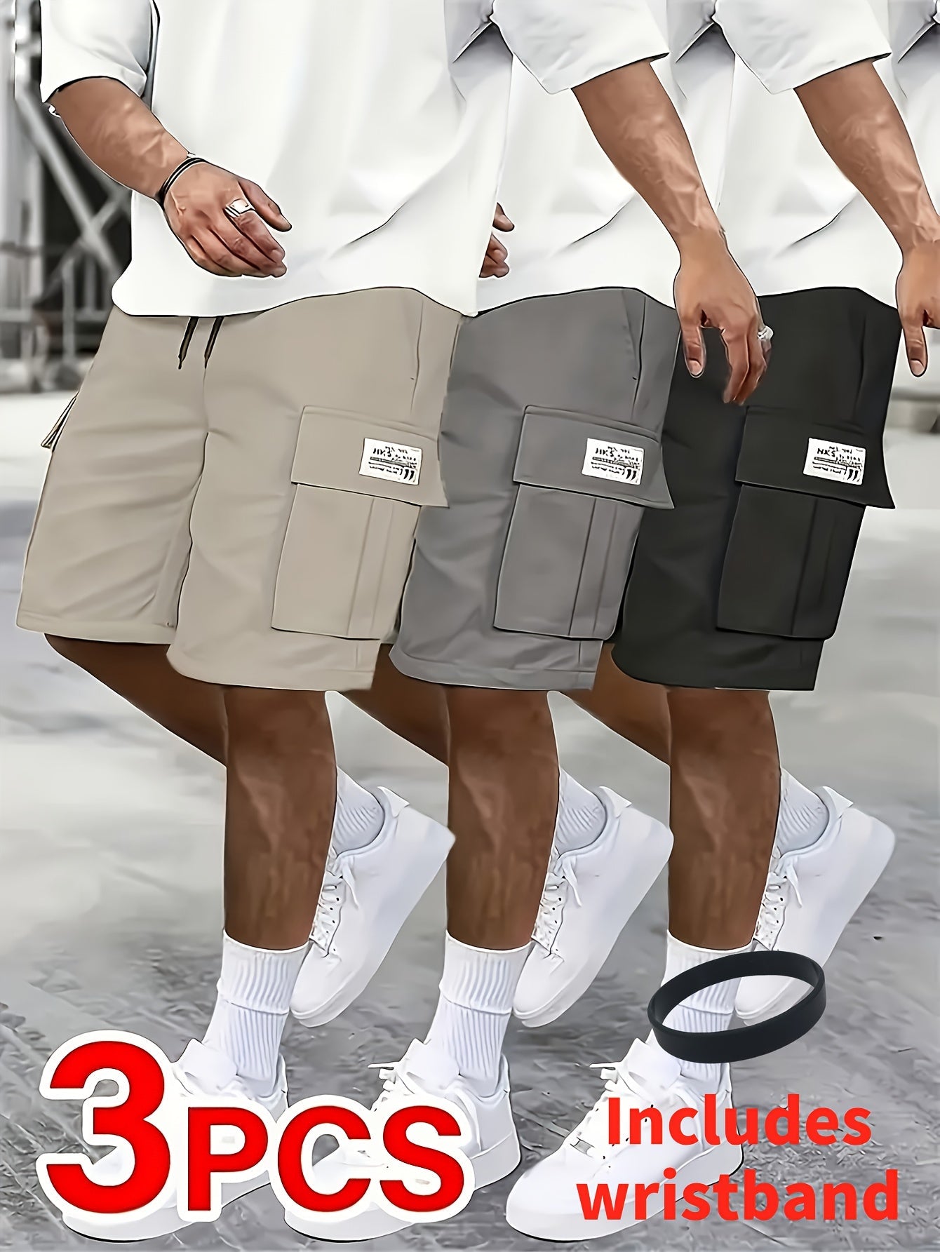 Men's Cargo Shorts - Multi Pocket Everyday Style