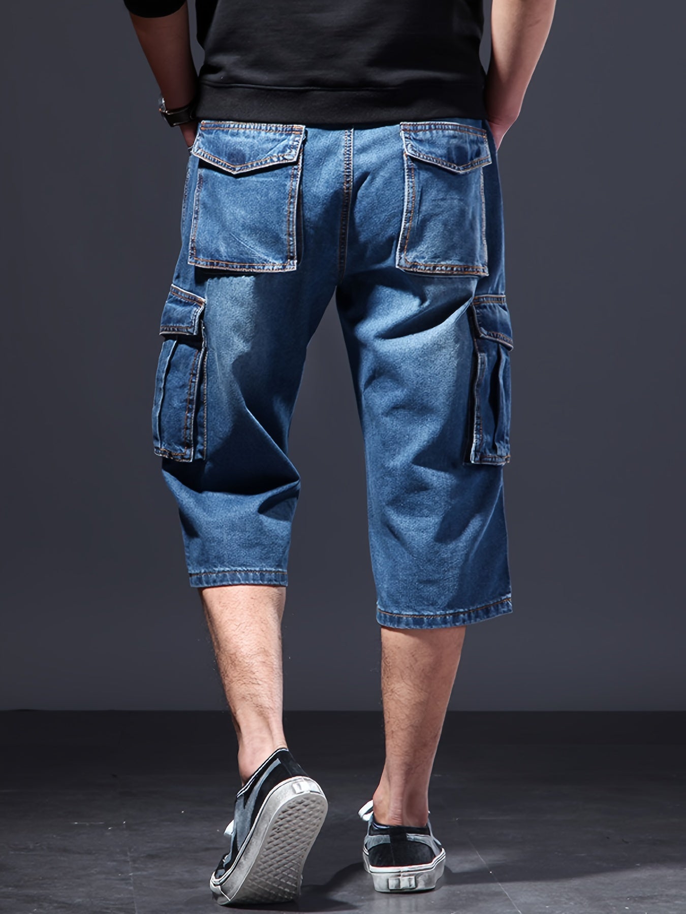 Men's Cargo Shorts - Multi Pocket Travel Style
