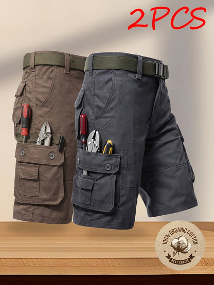 Men's Black+Coffee Shorts - product view 50