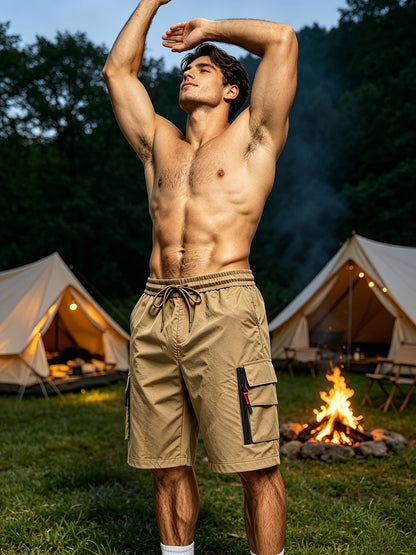 Men's Cargo Shorts - Quick Dry With Pockets Active Style 880677