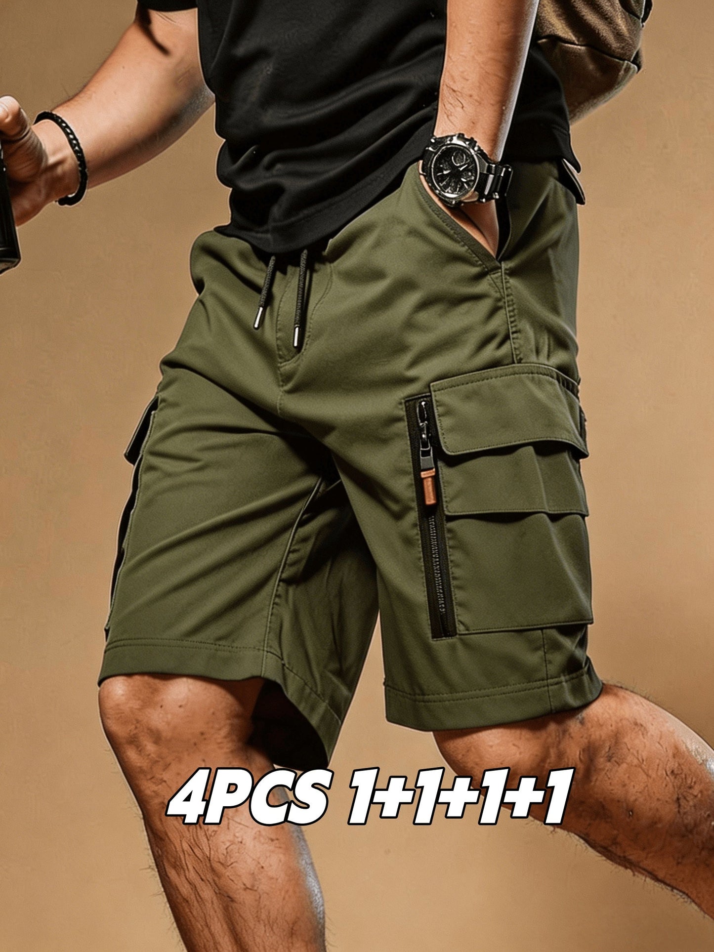 Men's Cargo Shorts - Quick Dry With Pockets Everyday Style 260389