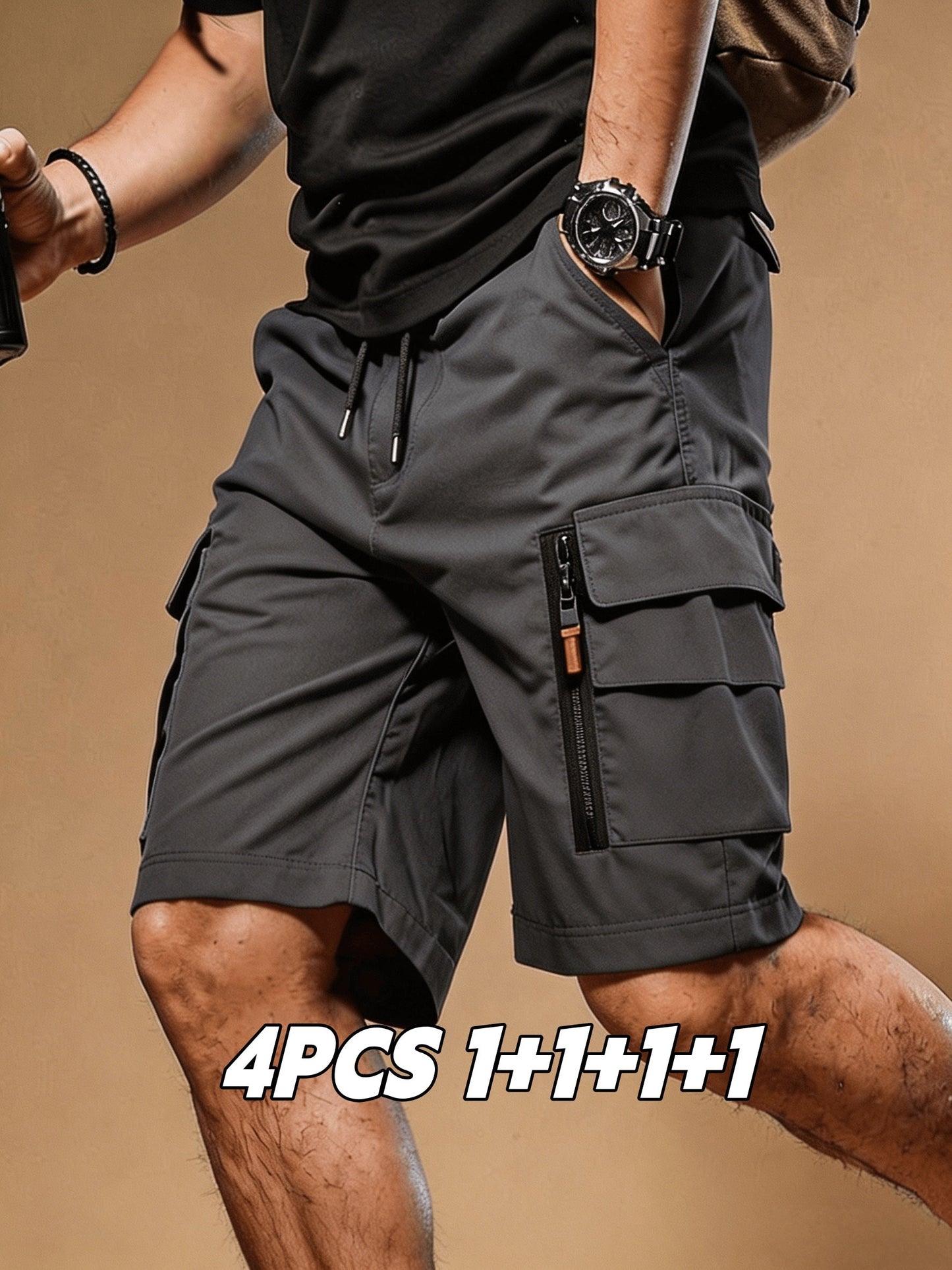 Men's Cargo Shorts - Quick Dry With Pockets Everyday Style 260389