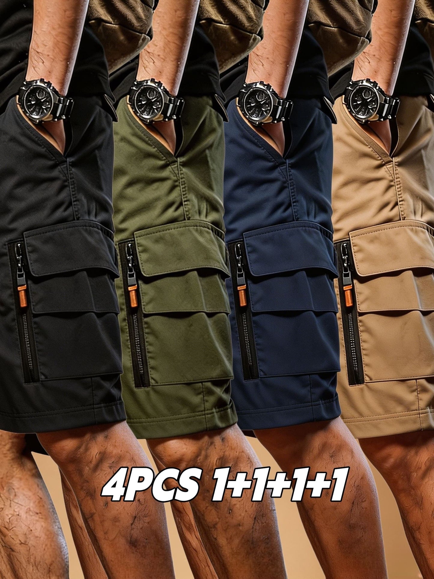Men's Cargo Shorts - Quick Dry With Pockets Everyday Style 260389