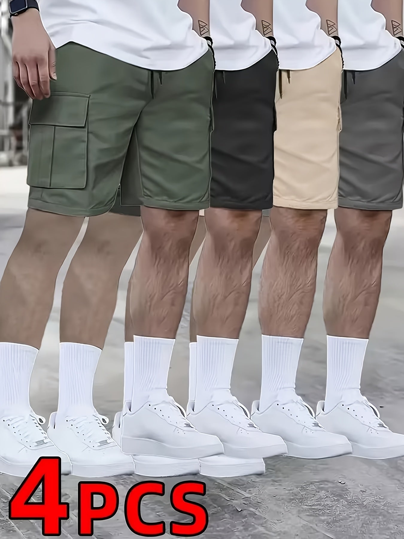 Men's Cargo Shorts - Quick Dry With Pockets Modern Style