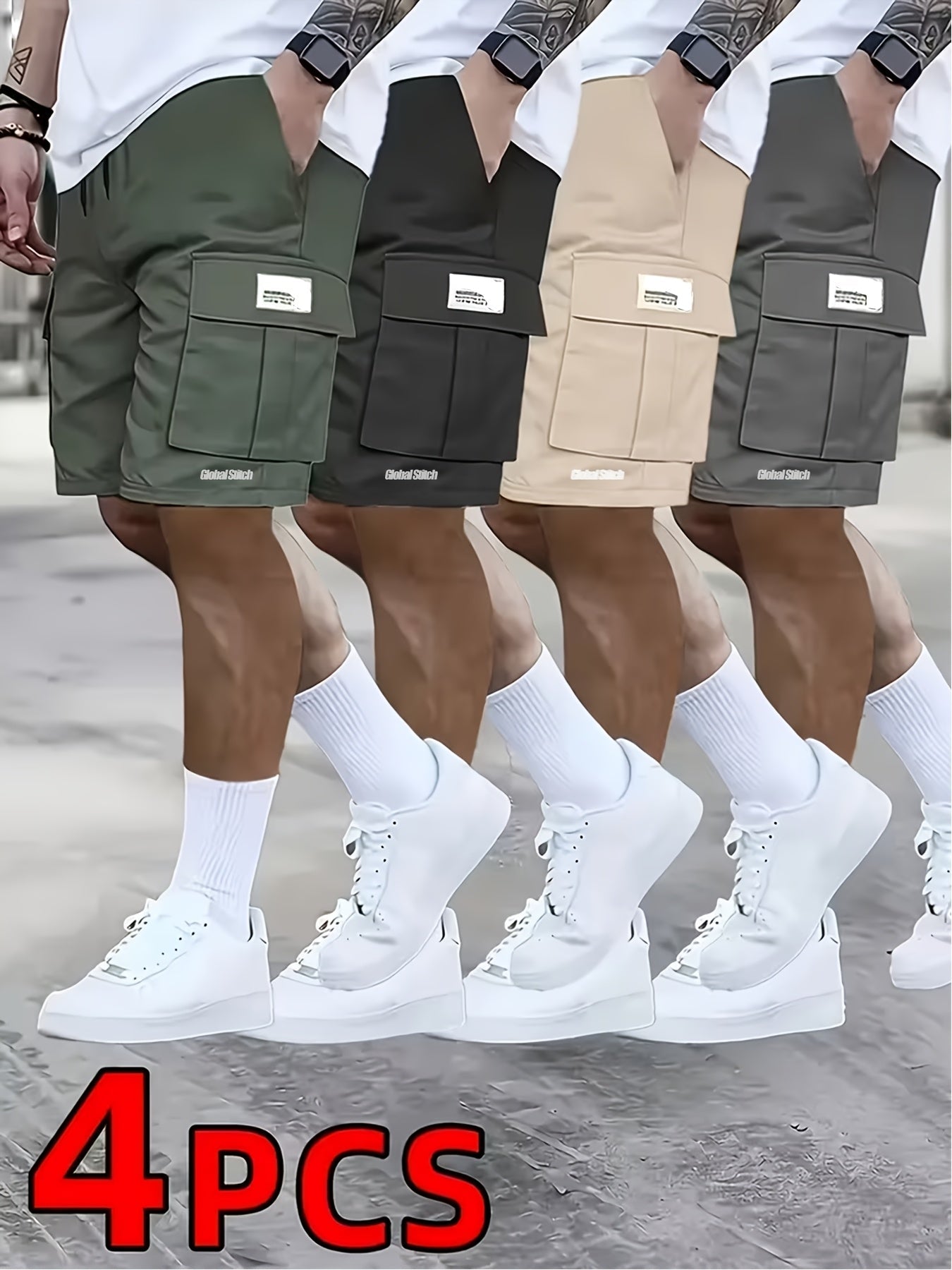 Men's Cargo Shorts - Quick Dry With Pockets Modern Style