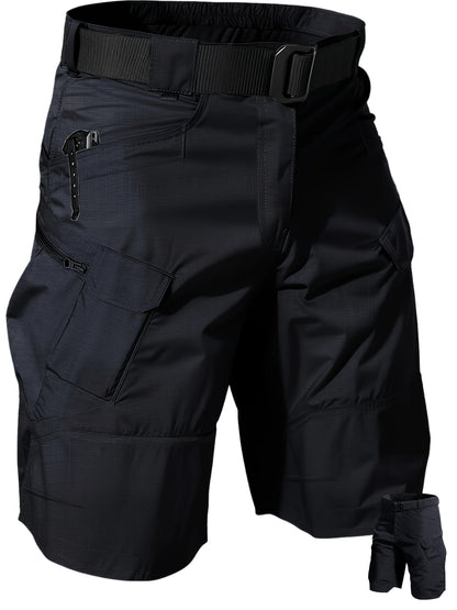 Men's Black Cargo Shorts - product view 5