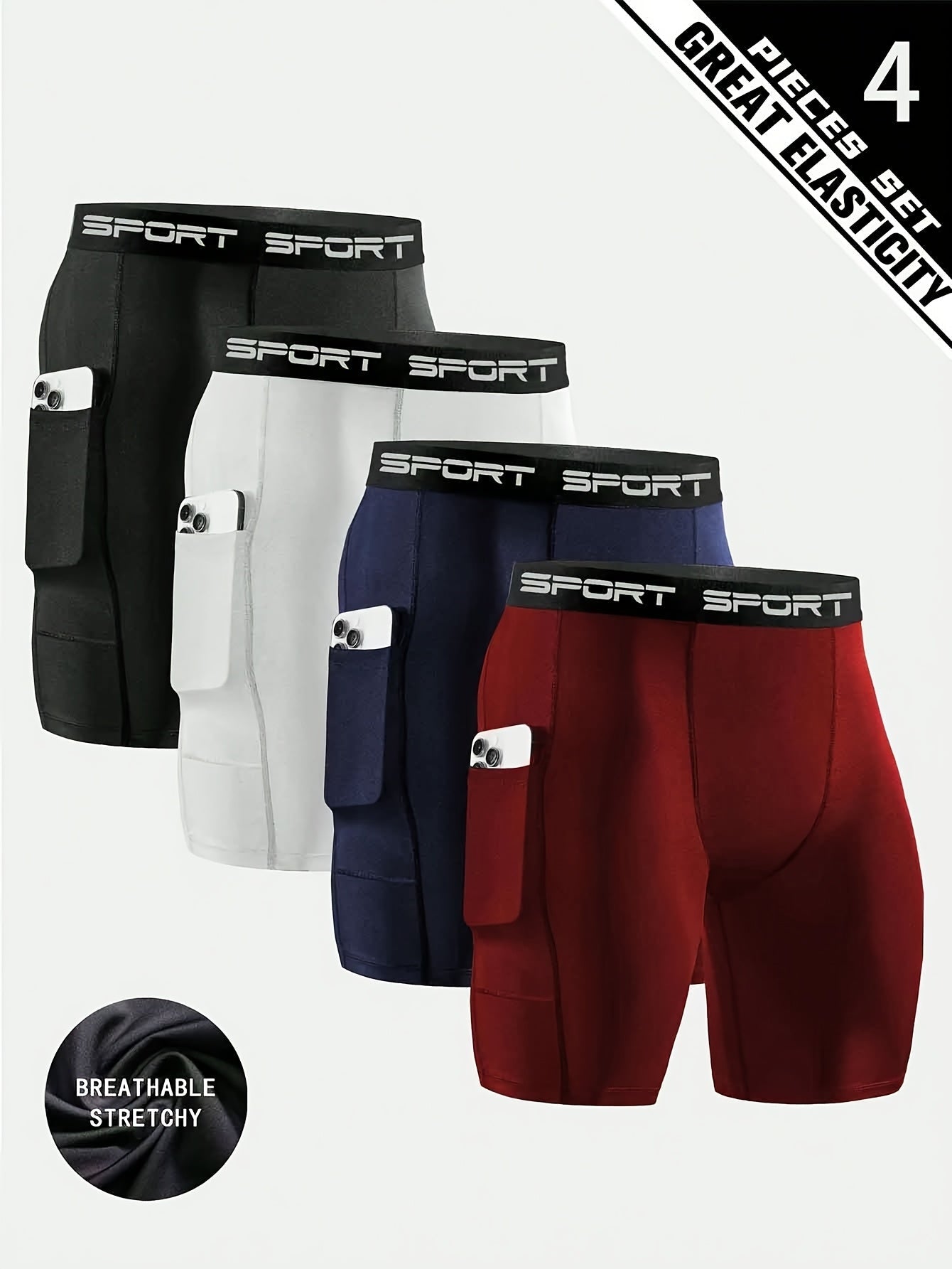 Men's Mixed colors Shorts - product view 4