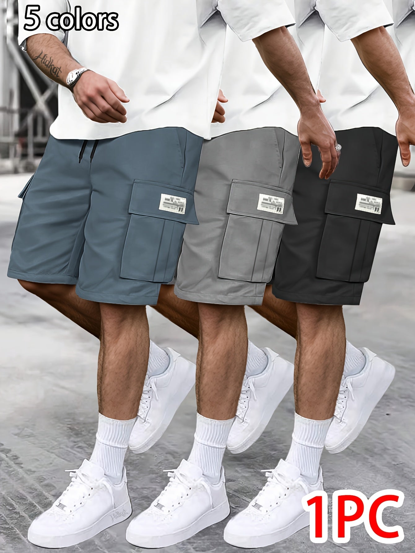 Men's Cargo Shorts - Stretch With Pockets Everyday Style