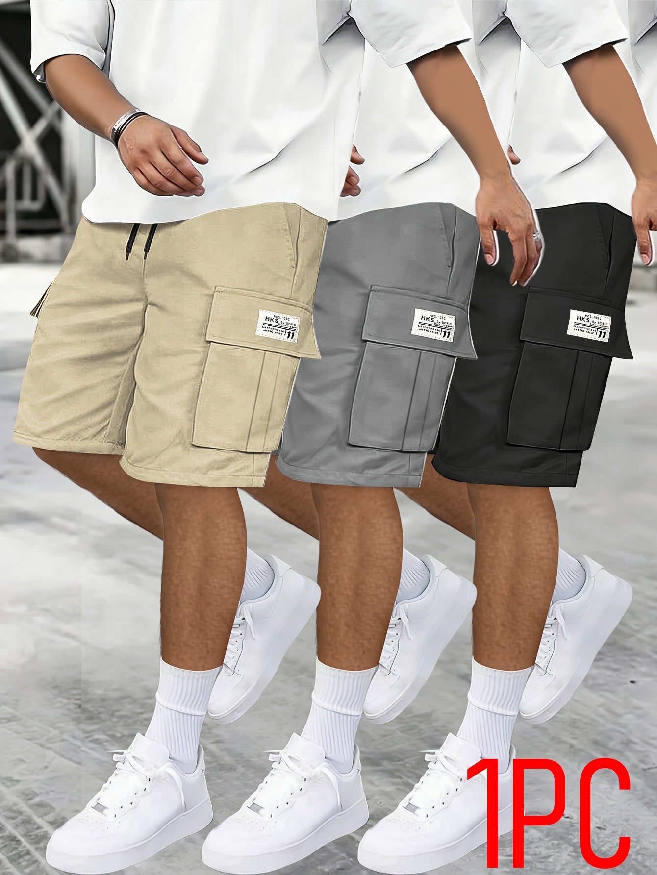 Men's Cargo Shorts - Stretch With Pockets Everyday Style
