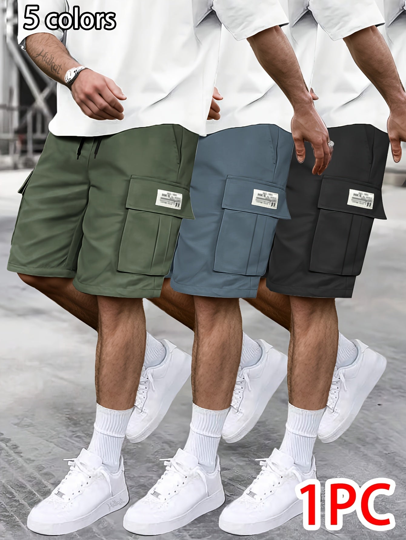 Men's Cargo Shorts - Stretch With Pockets Everyday Style