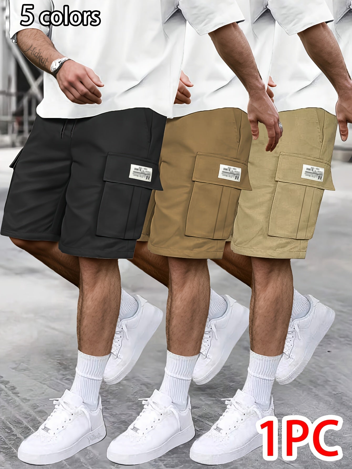 Men's Cargo Shorts - Stretch With Pockets Everyday Style