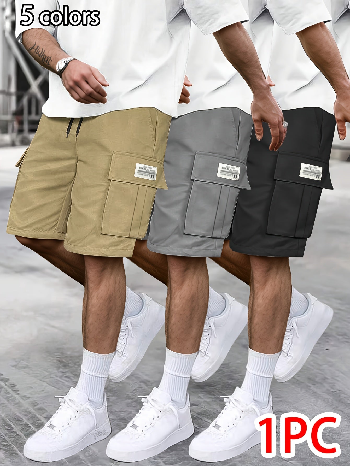 Men's Cargo Shorts - Stretch With Pockets Everyday Style