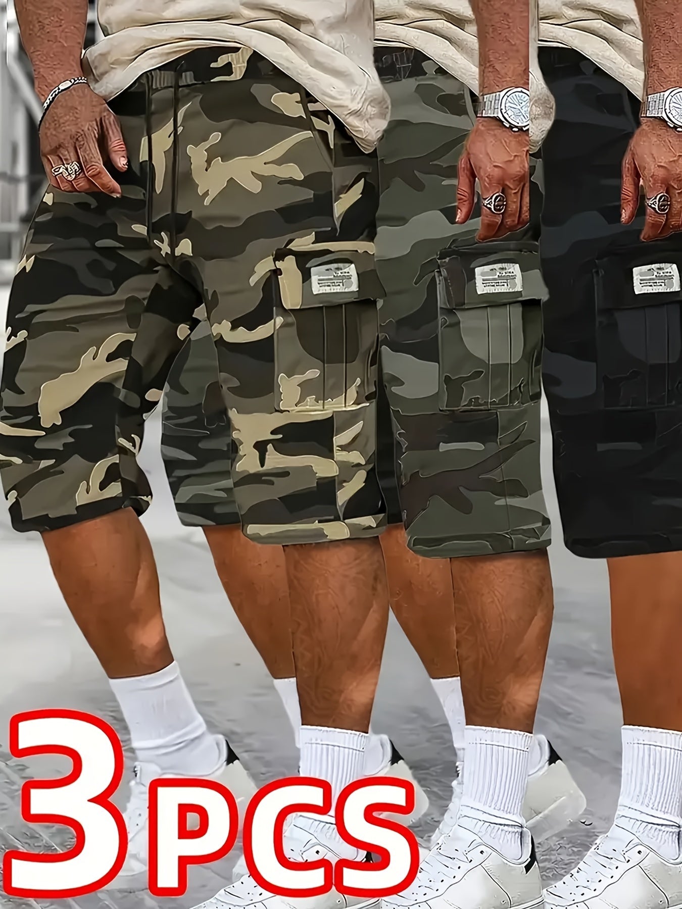 Men's Cargo Shorts - Stretch With Pockets Weekend Style 538341