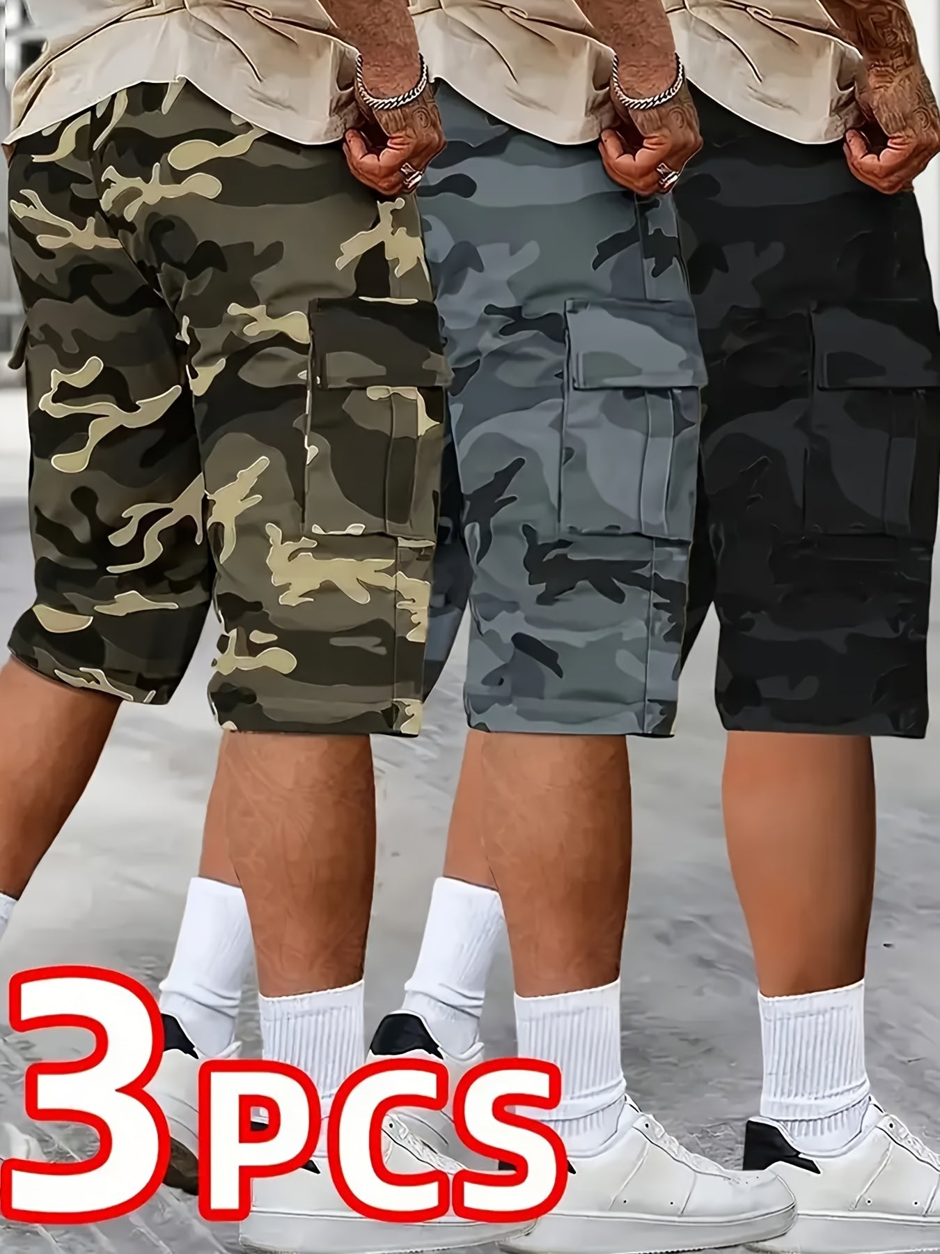 Men's Cargo Shorts - Stretch With Pockets Weekend Style 538341