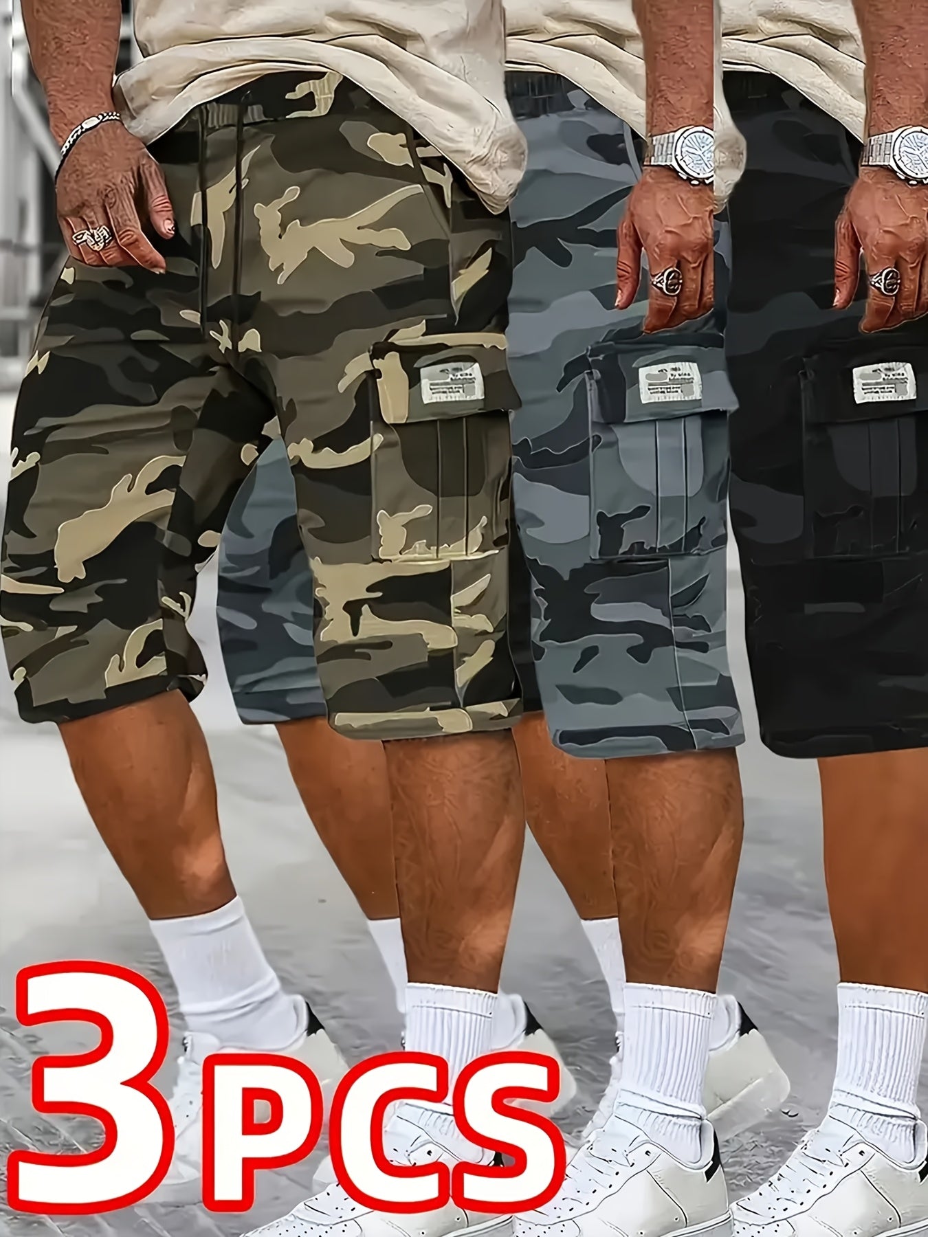 Men's Cargo Shorts - Stretch With Pockets Weekend Style 538341