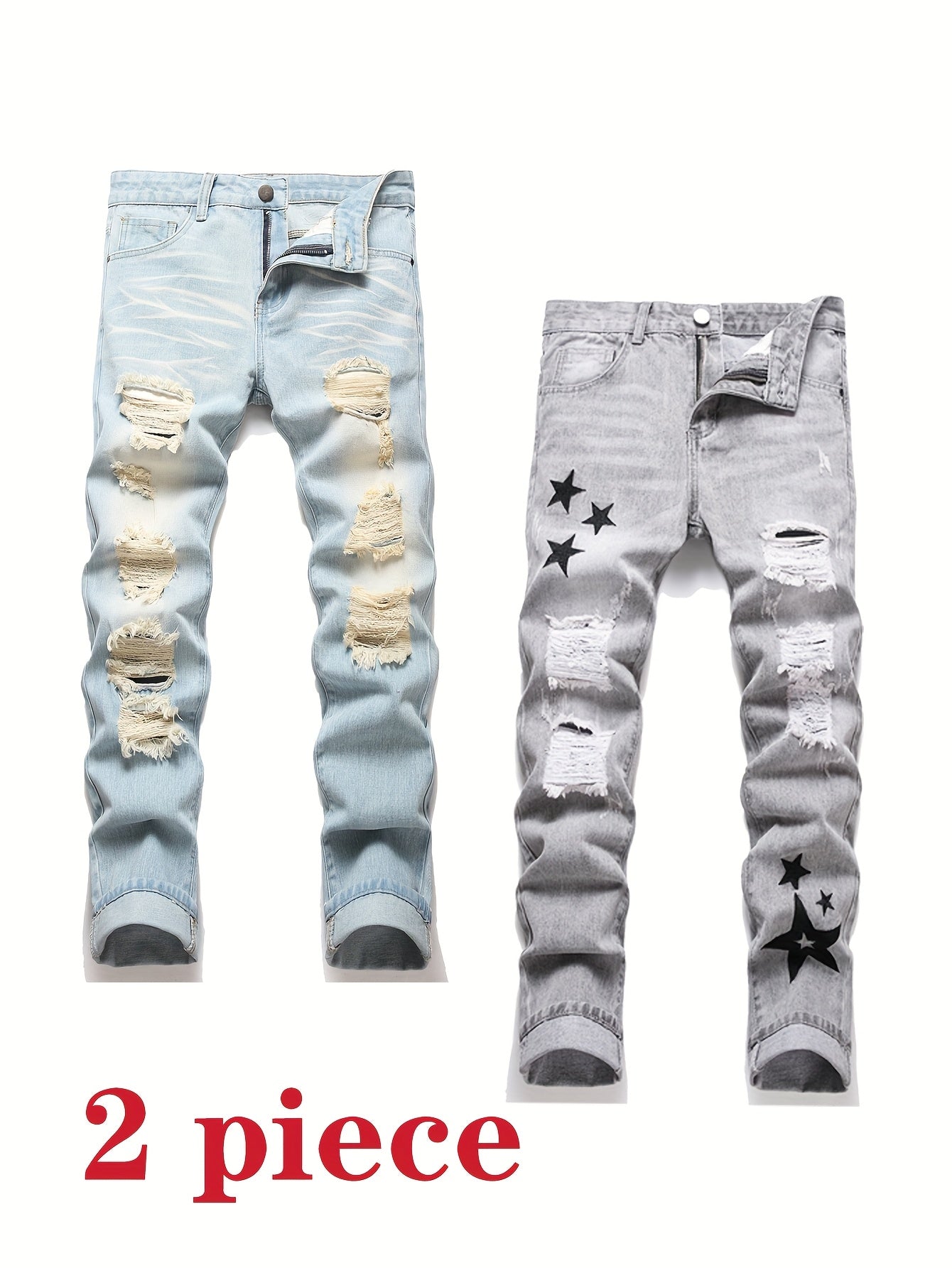 Men's Two packs of 1006+1009 Denim Jeans - product view 8